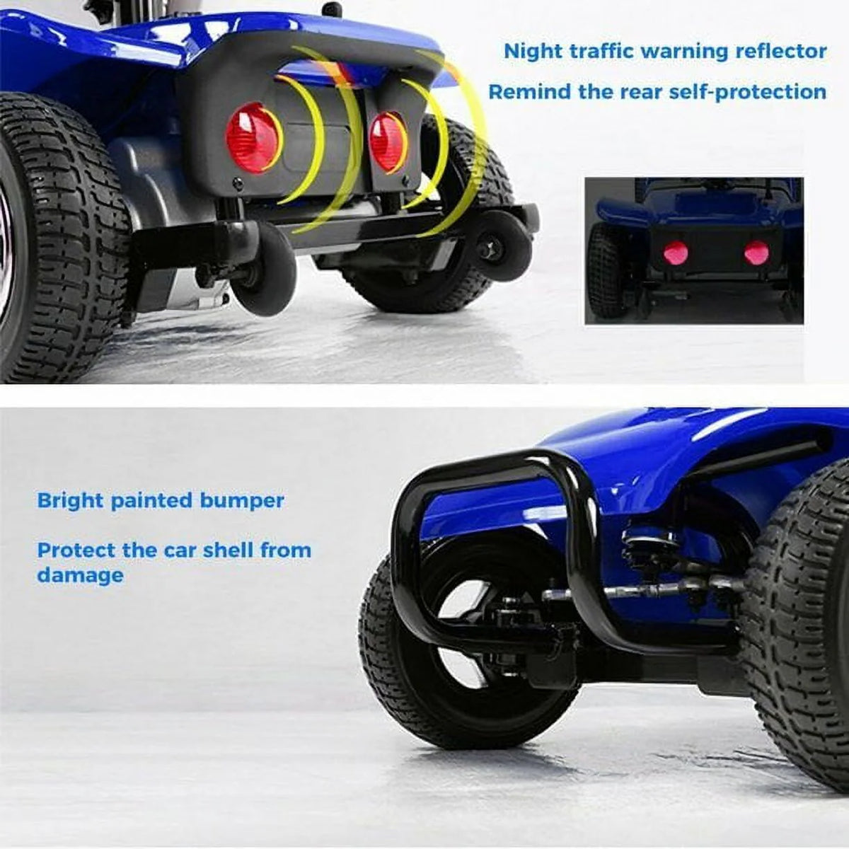 4 Wheel Folding Electric Mobility Scooter Y14951