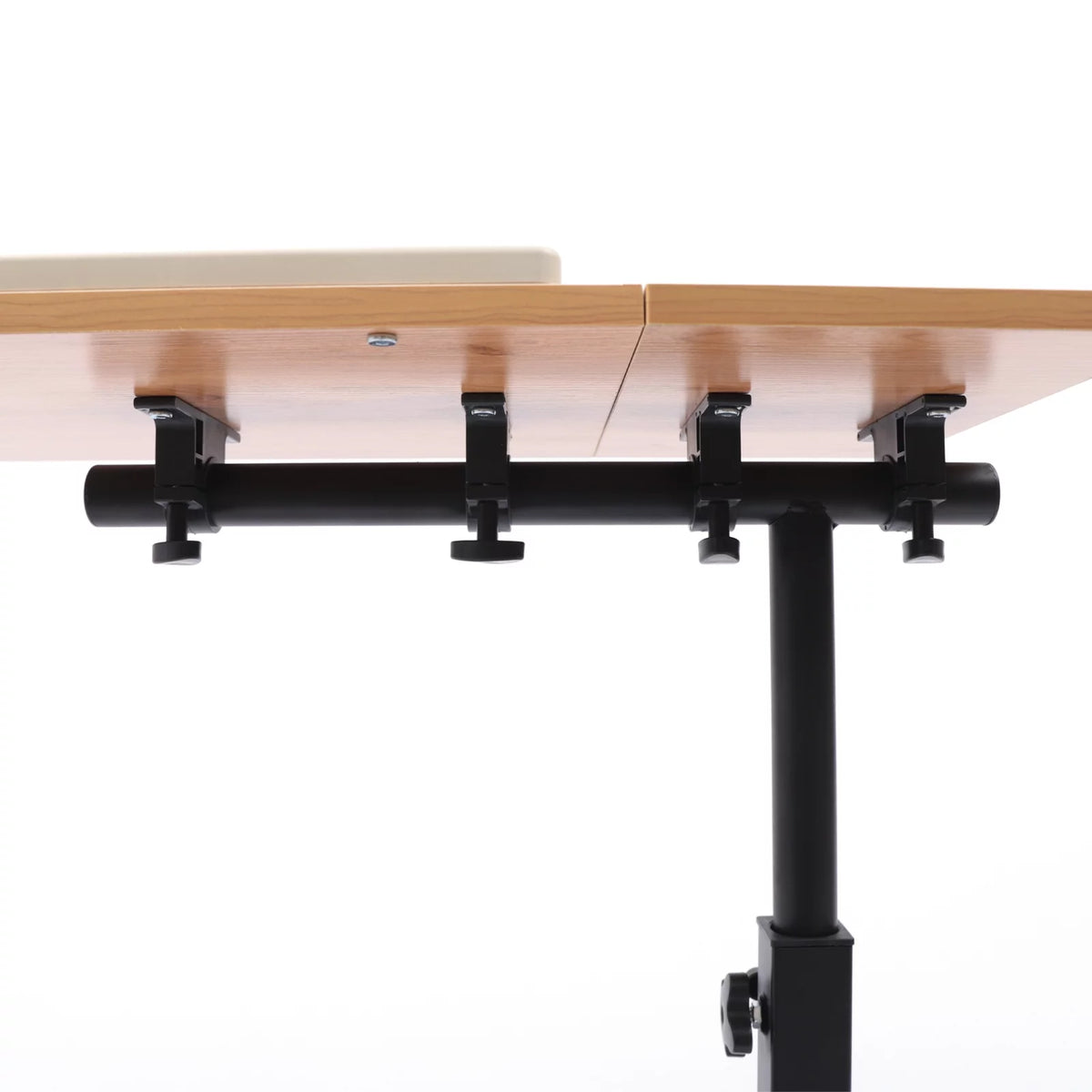 Rolling Laptop Desk Height Adjustable Tilt Tray W49787