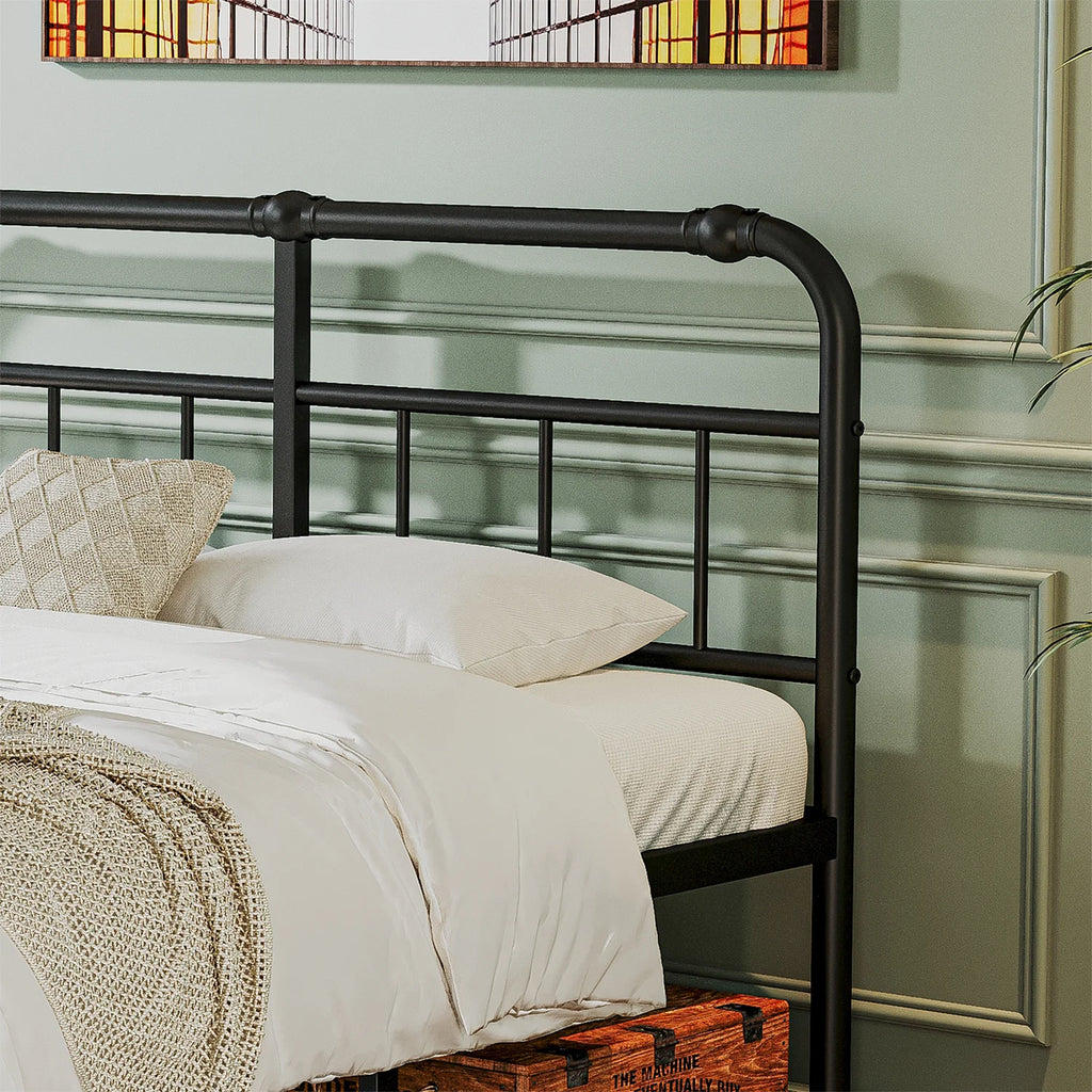 King Bed Frame with Headboard and Footboard G2799
