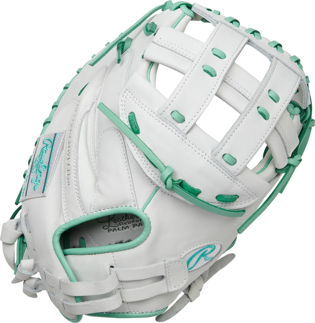34" Fastpitch Catcher's Mitt White Mint A198528
