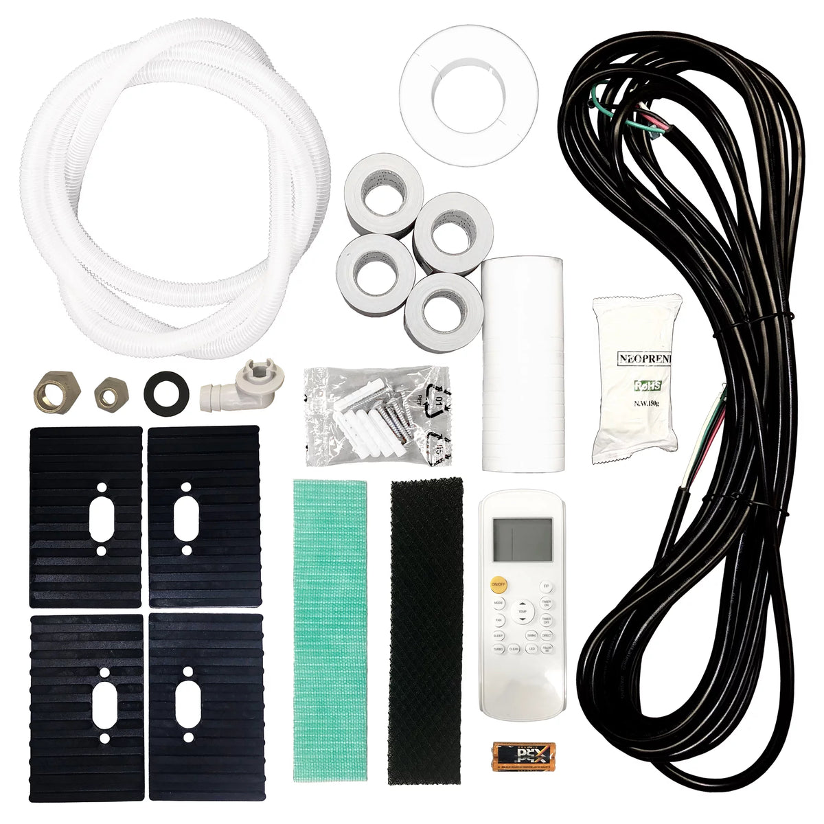 24000 BTU Ductless Mini Split Air Conditioner with Heat Pump F485578