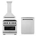 36 In. Gas Range, Range Hood, Dishwasher in Stainless Steel V842294