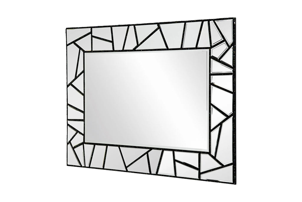 Rectangular Beveled Wall Mirror N1763