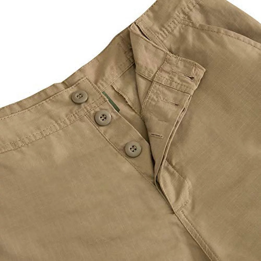 Khaki Rip-Stop Pants C203