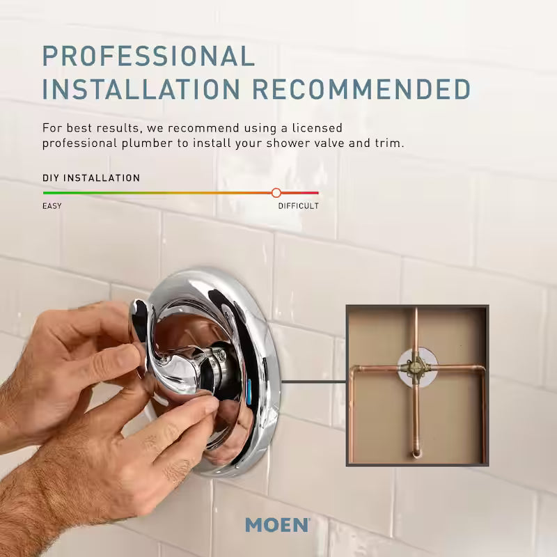Single-Handle Tub and Shower Faucet in Matte Black S559990