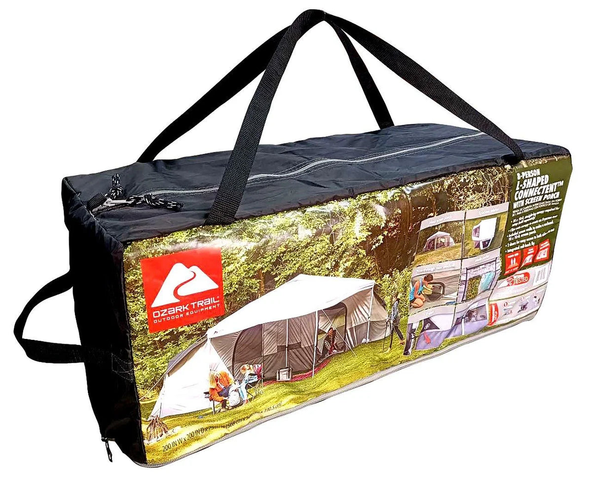 8-Person Connect Tent with Screen Porch I982835