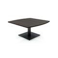 45" Wide Boat Shaped Coffee Table with Metal Base B3351