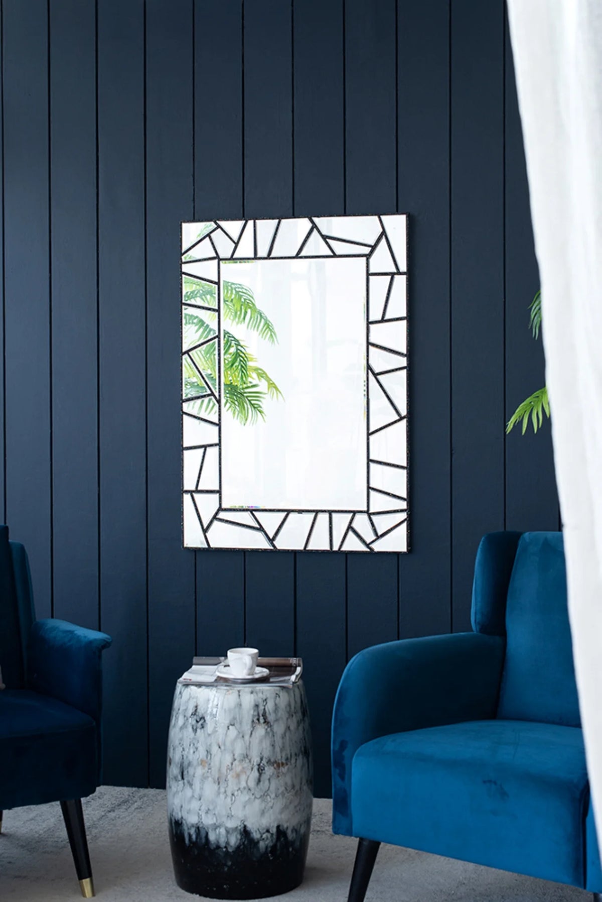 Rectangular Beveled Wall Mirror N1763