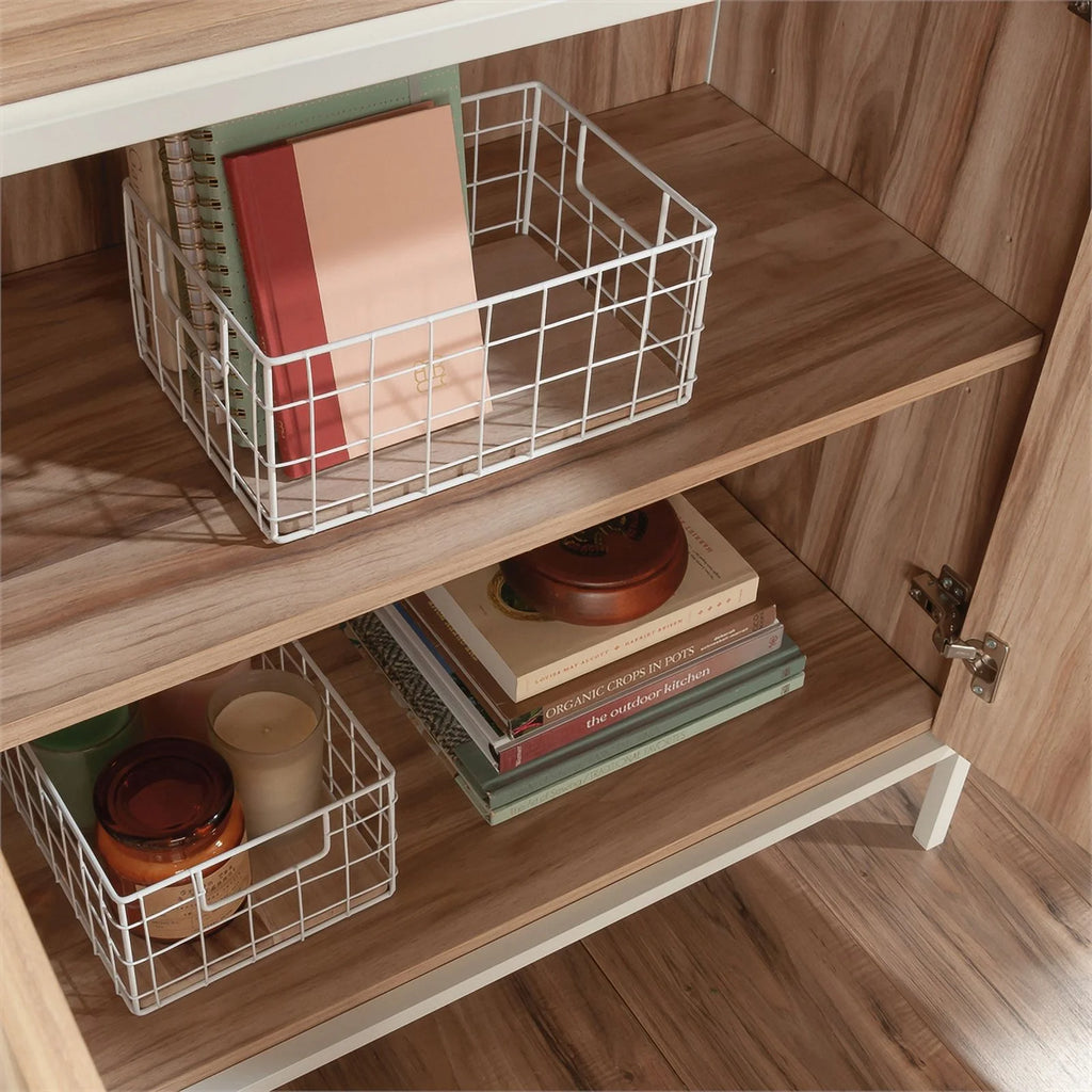 Kiln Acacia Brown Engineered Wood Bookcase M361957