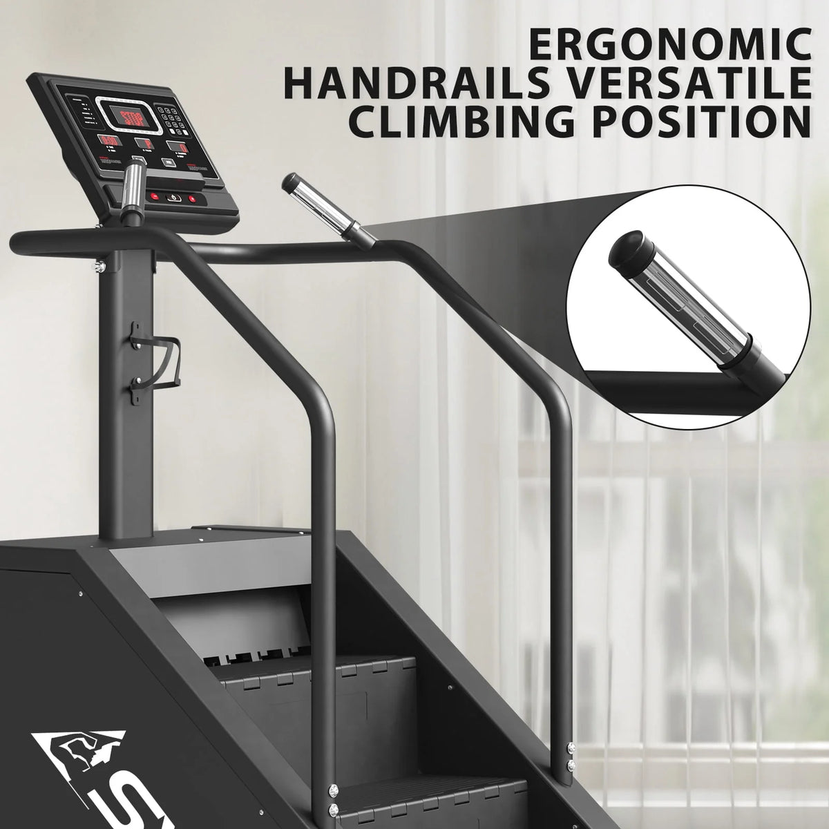Stair Stepper with LED Screen and 12 Workout Programs O91591