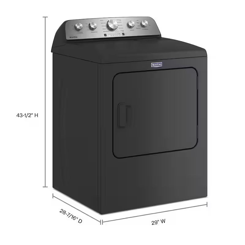 Front Load Electric Dryer with Steam-Enhanced Cycles S792