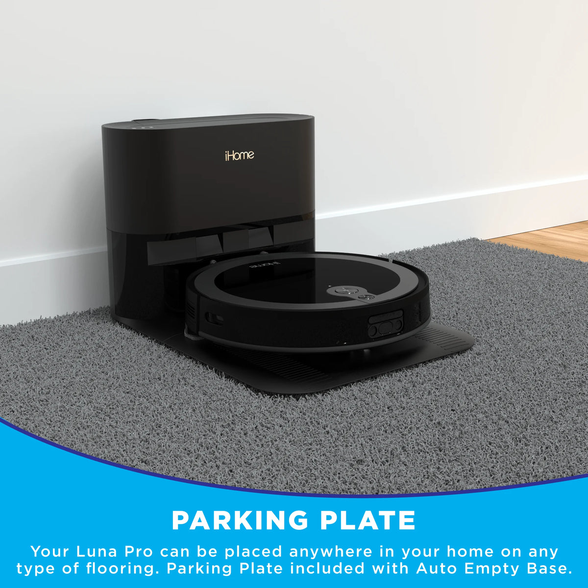 3-in-1 Robot Vacuum and Vibrating Mop with Auto Empty Base W444652