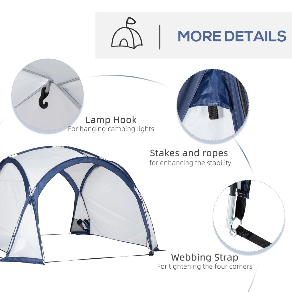 Camping Tent for 6-8 Persons with Carry Bag X95649
