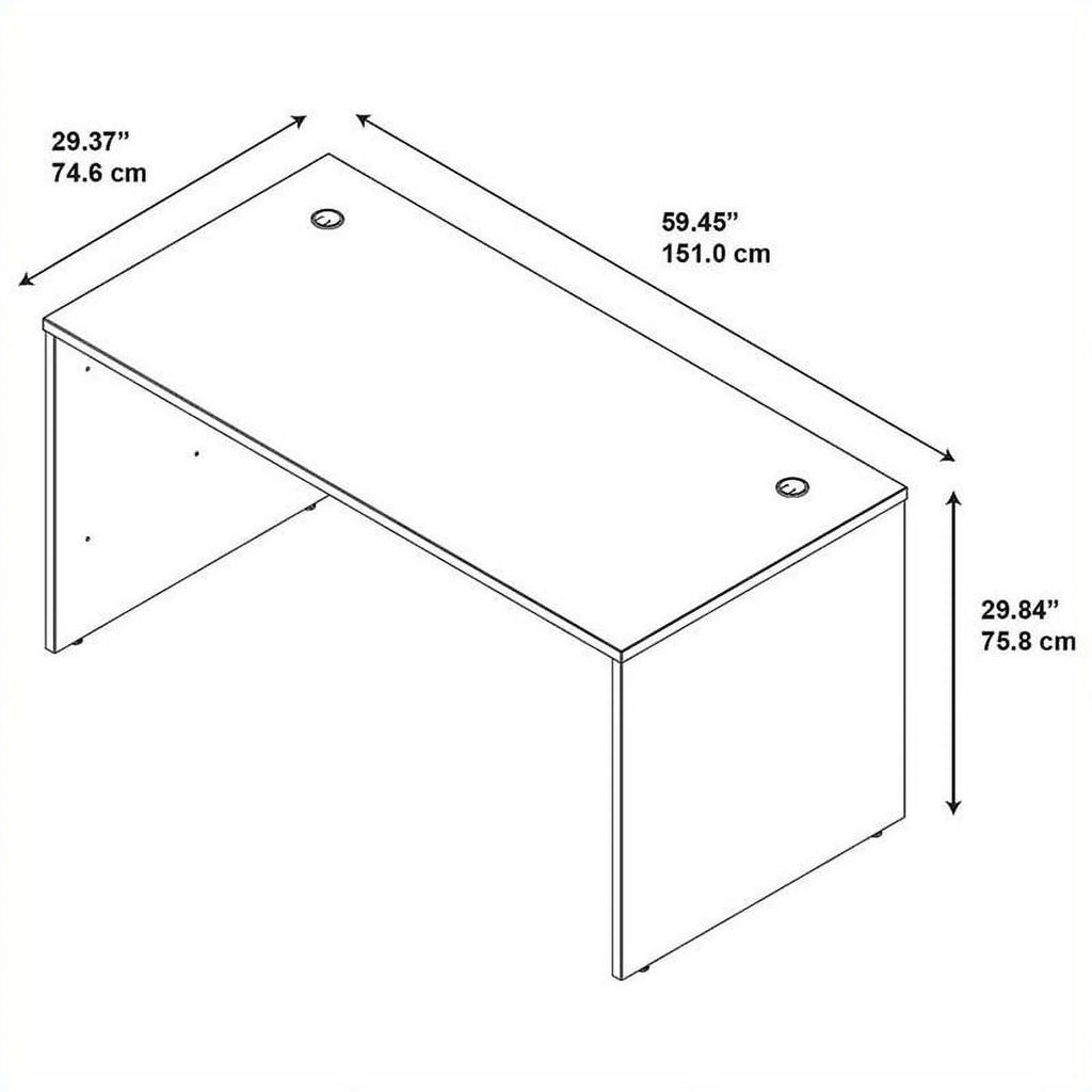 Mocha Cherry Desk Shell T332